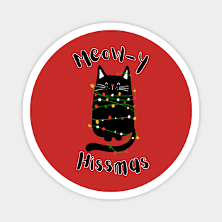 Meowy Hissmas Magnet